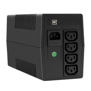 ���� ������ ��� ExeGate Power NB-850.LED.AVR.4C13.USB (850VA/510W, LED, AVR, 4*C13, USB, ������� 12V 9Ah) ������ ��������-�������� ������������