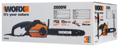 ���� ������ ���� ������ ������������� Worx WG303E 2000 �, 40 �� ��������-�������� ������������