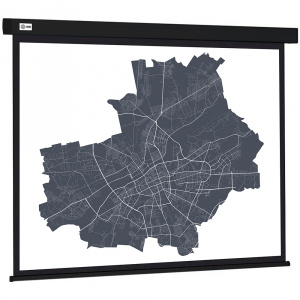 ���� ������ ����� ��� ��������� Cactus Wallscreen CS-PSW-152X203-BK 152x203 �� black ��������-�������� ������������