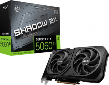 ���������� MSI GEFORCE RTX 5060 TI 16G SHADOW 2X OC PLUS ������
