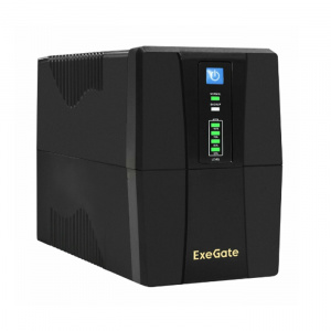 ���� ������ ���� �������������� ������� ExeGate SpecialPro UNB-600.LED.AVR.2SH.RJ.USB 600��/360�� EX292764RUS black ��������-�������� ������������