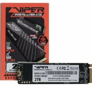 SSD-���������� Patriot 2TB M.2 2280 Viper VP4300 VP4300L2TBM28H