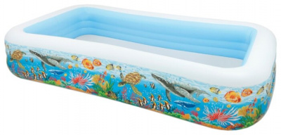 ���� ������ ������� �������� Intex Swim Center 58485 Tropical Reef (305�183�56 ��) ��������-�������� ������������