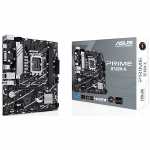 ����������� ����� ASUS PRIME B760M-K Soc-1700 Intel B760 2xDDR5 mATX RAID/VGA/HDMI