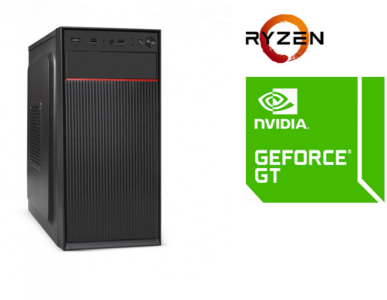 ��������� ���� TopComp AK 121978806 AMD Ryzen 5 5500/Amd A520/8 /HDD 1000/SSD 240/NVIDIA GeForce GT 1030 2gb/black