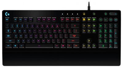 ���� ������ ���������� Logitech G213 Prodigy RGB Gaming Keyboard Black ��������-�������� ������������