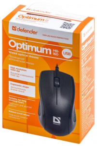 ���� ���� Defender MB-160 Black USB ��������-�������� ������������