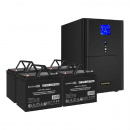 ��� ExeGate EX295990RUS + ������� 75A� EX282983RUS 4�� SineTower SZ-3000.LCD.AVR.3SH.1C13.R, black