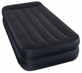 ���� ������ ������� �������� Intex 64122 Pillow Rest Raised (99x191x42 ��) ��������-�������� ������������