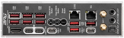 ����������� ����� MSI MPG X870E CARBON WIFI ������, SocketAM5 AMD X870