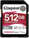 ����� ������ Kingston Canvas React Plus SDR2V6/512GB w/o adapter