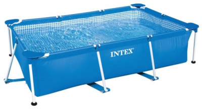 ���� ������ ������� ��������� Intex Rectangular Frame 28271 (260�160�65 ��) ��������-�������� ������������