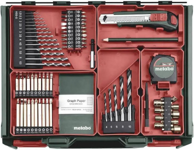 ����� ������� Metabo BS 18 Set (602207710) �������/�������