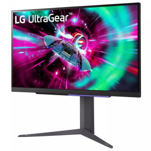 ���� ������ ������� LG UltraGear 27GR93U-B 27", Black ��������-�������� ������������