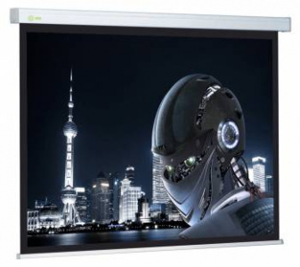 ���� ������ ����� ��� ��������� Cactus CS-PSW-127X127 Wallscreen (1:1) ��������-�������� ������������
