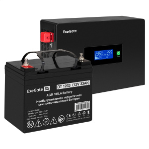 ���� ������ ��� EX295993RUS + ������� 33A� EX282974RUS ExeGate IdealSine SR-1000.LCD.2SH ��������-�������� ������������