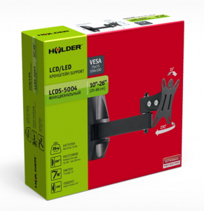 ��������� ��������� ������-������� Holder LCDS-5004 Black