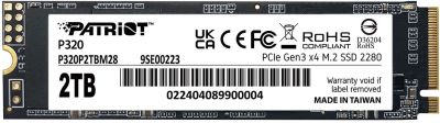 SSD-���������� Patriot 2.0Tb P320 (P320P2TBM28) ������
