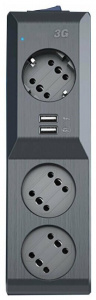���� ������ ������� ������ Pilot 3G 10� (3 �������) black ��������-�������� ������������