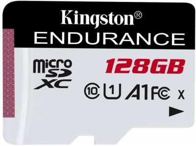 ���� ������ ����� ������ Kingston microSDXC 128Gb SDCE/128GB High Endurance ��������-�������� ������������
