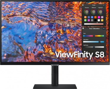 ���� ������ ������� Samsung S27B800PXI 4K 27", ������ ��������-�������� ������������