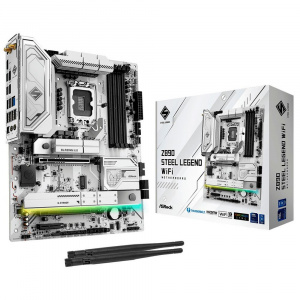 ����������� ����� ASRock Z890 Steel Legend WIFI �����, LGA1851, Z890