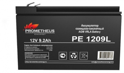 ���� ������ �������������� ������� Prometheus energy PE 1209L 9 Ah 12V ��������-�������� ������������