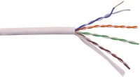 ������ ������� Lanmaster LAN-5EUTP-HFLT-GY �����, U/UTP, 4 ����, ���. 5E, 350 ���, LSZH, ��(�)-HF, 305 �