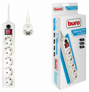 ���� ������ ������� ������ Buro 500SH - 10 - W, white ��������-�������� ������������
