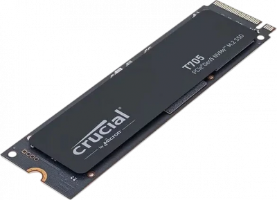 SSD-���������� Crucial T705 1TB (CT1000T705SSD3) ������, PCIe Gen5 NVMe M.2