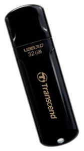 ���� ������ ������ 32GB Transcend JetFlash 700 USB 3.0, black ��������-�������� ������������