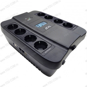 ���� ������ ��� Powercom Spider SPD-550U LCD USB 550VA/330W, black ��������-�������� ������������