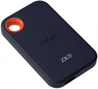 ���� ������ SSD-���������� ������� Netac ZX20 2TB USB 3.2 Gen 2 Type-C NT01ZX20-002T-32BL ��������-�������� ������������