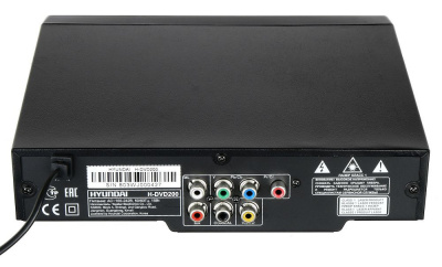 ���� ������ DVD-����� Hyundai H-DVD200 black ��������-�������� ������������