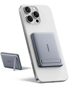 USB-����������� Baseus PicoGo AM31 Qi2 Ultra-Mini Magnetic 5000�� 20�� �����