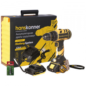 ���������� �������������� Hanskonner HCD1865 1BatterySystem