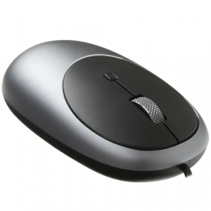 ���� ���� Satechi C1 USB-C Wired Mouse, grey ��������-�������� ������������