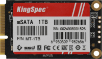SSD-���������� Kingspec SATA-III 1TB MT-1TB MT Series mSATA
