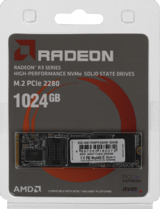 SSD-���������� AMD Radeon R3MP31024G8 ������, 1TB, PCIe 3.0 x4, M.2 2280