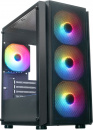 ������ ��� ���������� XASTRA A402M 4FRGB Black mATX/Mesh/full-size TG/4x120mm FRGB fans/ A402M-4FC12F-BK