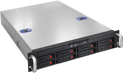 ������ ��������� ExeGate Pro 2U550-HS08 (RM 19", �=2U, �=550, �� 1U-800ADS, 8xHotSwap, USB)