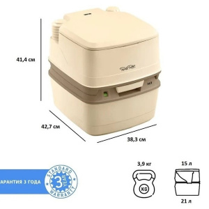 ���� ������ ��������� Thetford Porta Potti Qube 165 Luxe Ivory ��������-�������� ������������