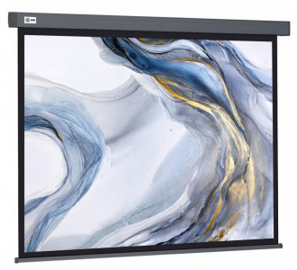 ���� ������ ����� ��� ��������� Cactus 180x180�� Wallscreen CS-PSW-180X180-SG 1:1 ��������-�������� ������������