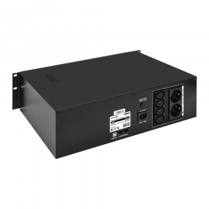 ���� ������ ���� �������������� ������� ExeGate EX293056RUS ServerRM UNL-1500.LCD.AVR.2SH.4C13.RJ.USB.3U 1500VA/900W, LCD black ��������-�������� ������������