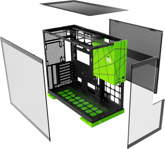 ������ ��� ���������� Geometric Future Model 5 NV Style Limited Edition / mid tower, E-ATX / 1AM5WKNV00100