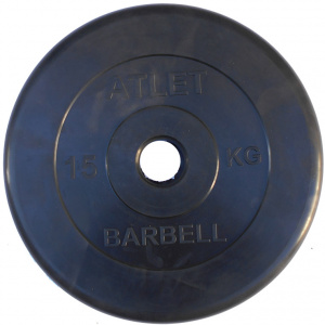 ���� ������ ���� ��� ������ MB Barbell (31 �� 15 ��), Black ��������-�������� ������������