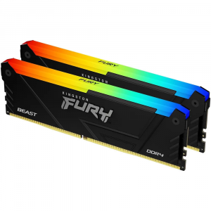 ����������� ������ Kingston Fury Beast 2x16GB RGB Gaming CL16 KF432C16BB2AK2/32 DDR4 32GB