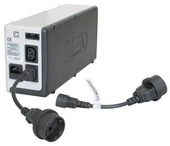 ���� ������ ������-���������� Powercom SCUT IEC-320 C14 to Socket Type-F 250V ��������-�������� ������������