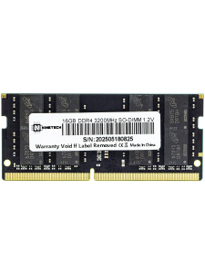 ����������� ������ NineTech DDR4 SO-DIMM 16GB 3200MHz ������