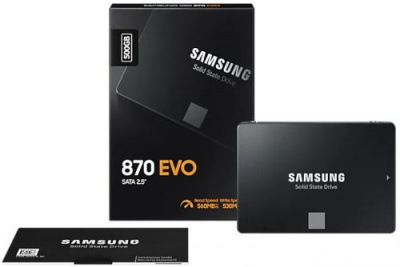 SSD-���������� Samsung 870 EVO 500 �� SATA MZ-77E500B/KR